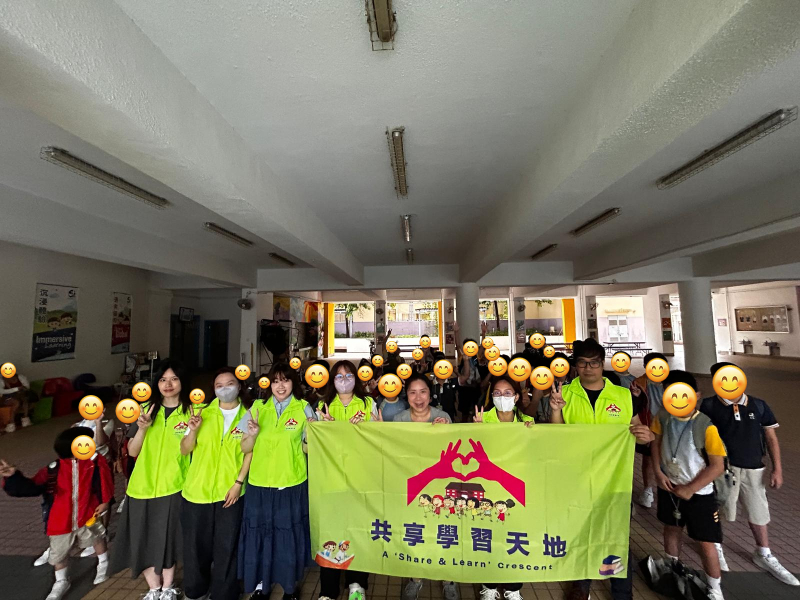 基督教培恩小學之參與學生的大合照